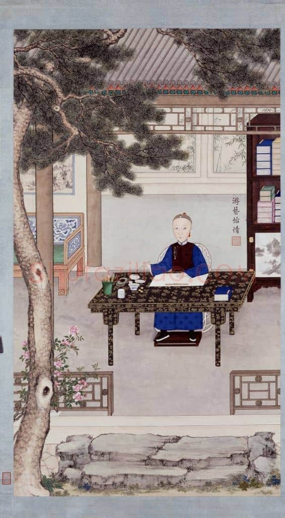 同治帝游艺怡情图轴 | 故宫绘画藏品