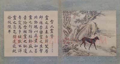 艾启蒙十骏犬图册 | 故宫绘画藏品