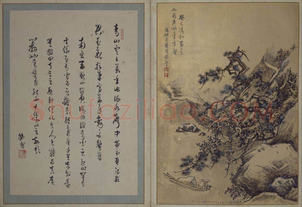 蓝瑛澄观图册 | 故宫绘画藏品