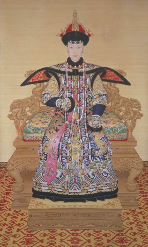 孝贤纯皇后朝服像轴 | 故宫绘画藏品