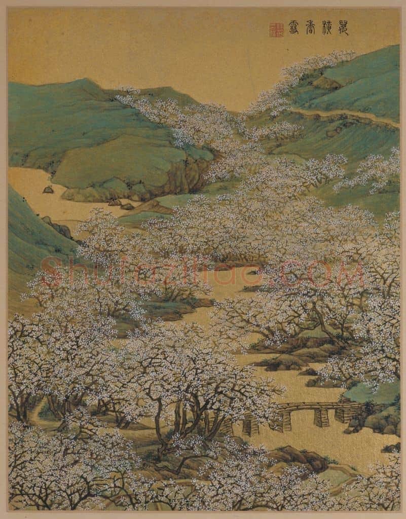 任熊十万图册 | 故宫绘画藏品