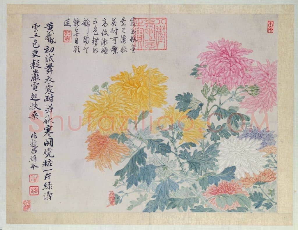 恽寿平山水花鸟图册 | 故宫绘画藏品