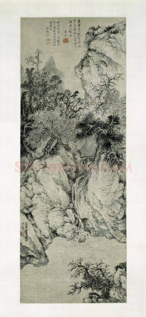 谢时臣策杖寻幽图轴 | 故宫绘画藏品