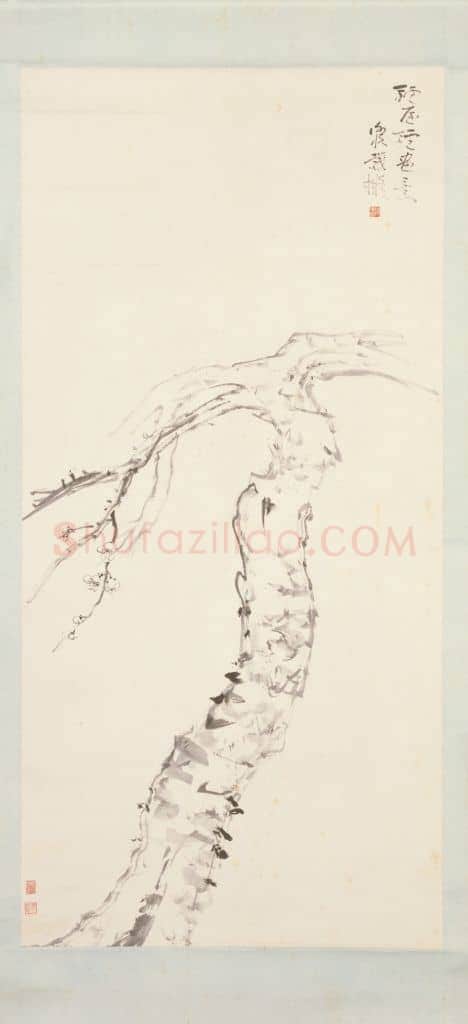 陈师曾墨梅图轴 | 故宫绘画藏品