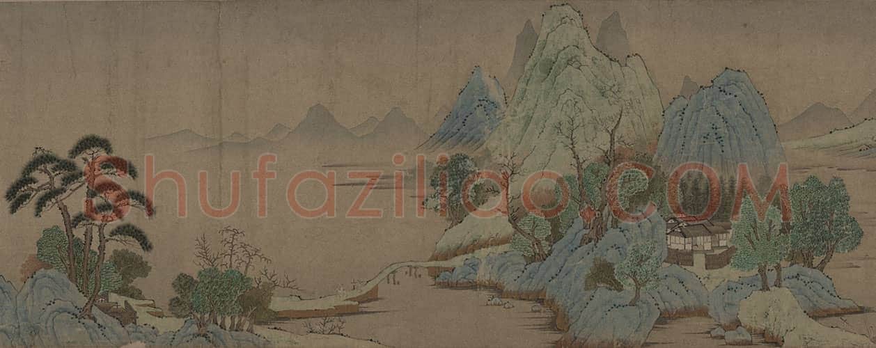 钱选山居图卷 | 故宫绘画藏品