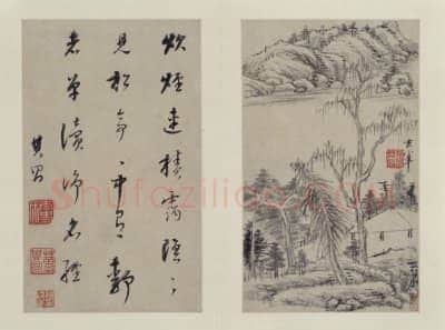 董其昌山水画册 | 故宫绘画藏品
