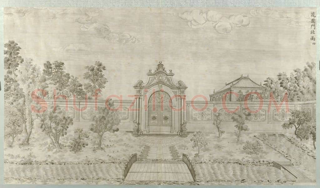 圆明园铜版画册 | 故宫绘画藏品