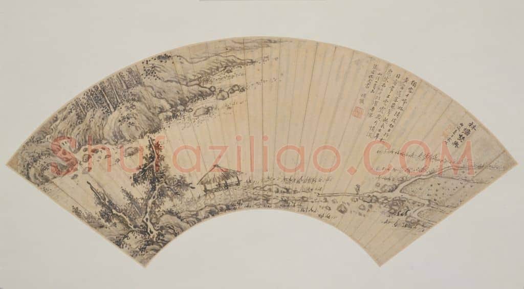 宋旭林塘野兴图扇页 | 故宫绘画藏品