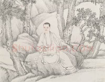 禹之鼎李图南听松图像卷 | 故宫绘画藏品
