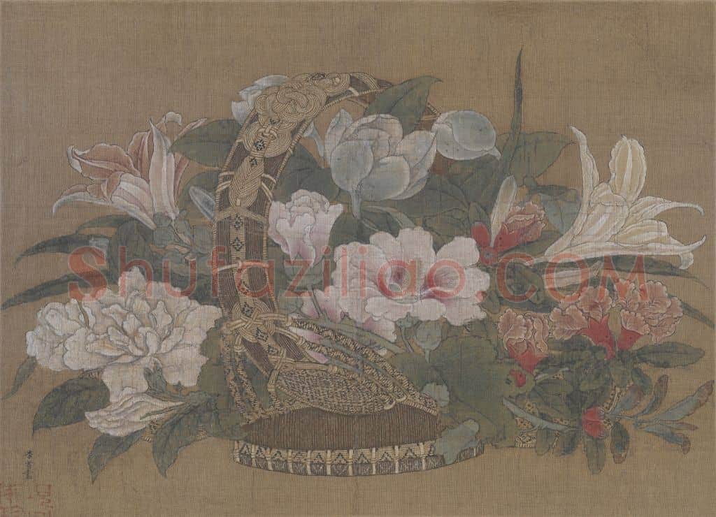 李嵩花篮图页 | 故宫绘画藏品