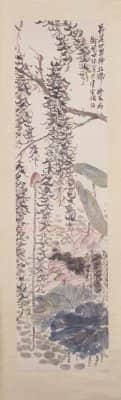 陈师曾荷柳图轴 | 故宫绘画藏品