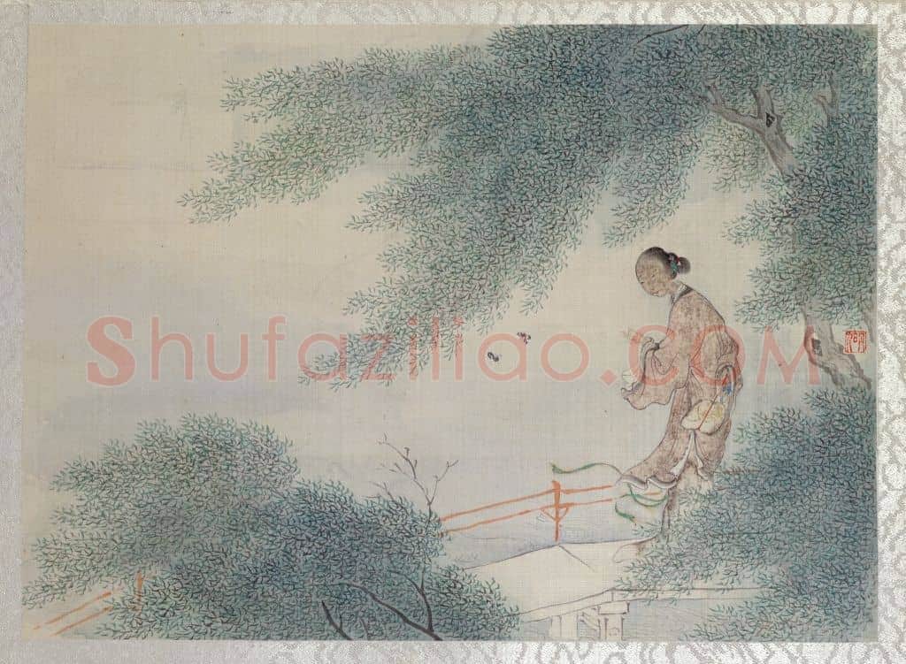 费丹旭十二金钗图册 | 故宫绘画藏品