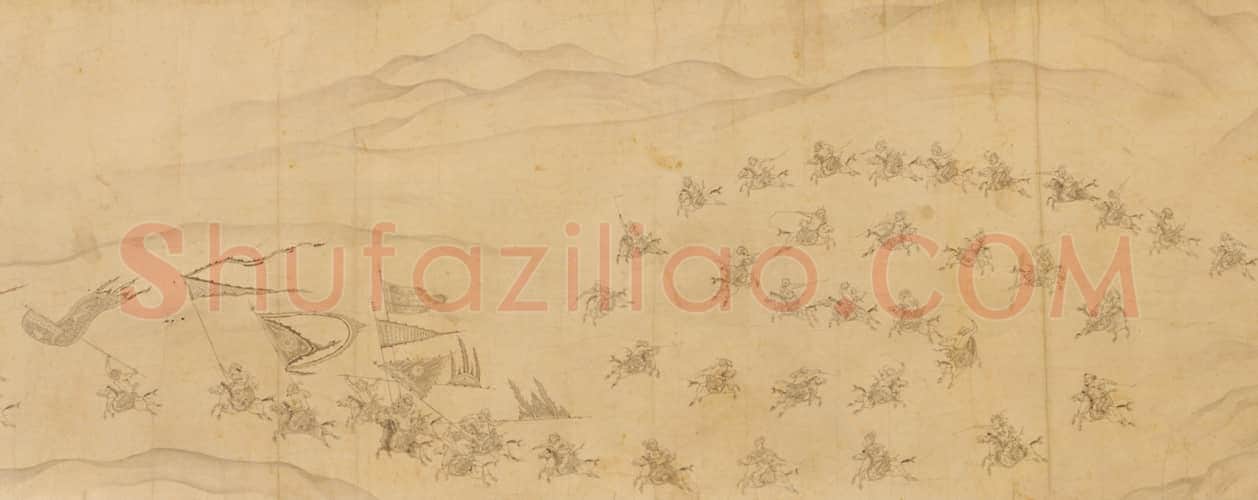 陈及之便桥会盟图卷 | 故宫绘画藏品