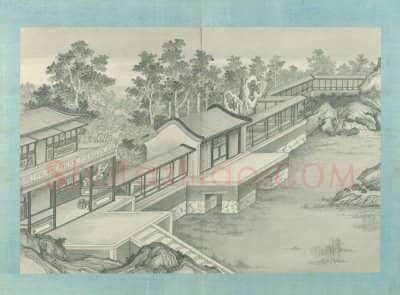 谢遂楼阁图册 | 故宫绘画藏品
