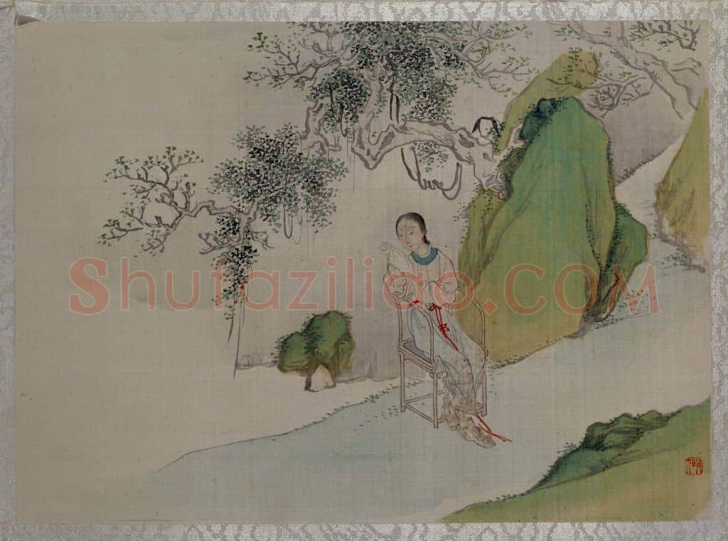 费丹旭十二金钗图册 | 故宫绘画藏品