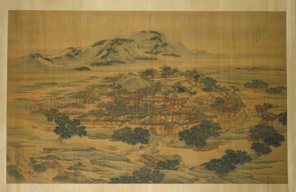 袁耀邗江胜览图横轴 | 故宫绘画藏品