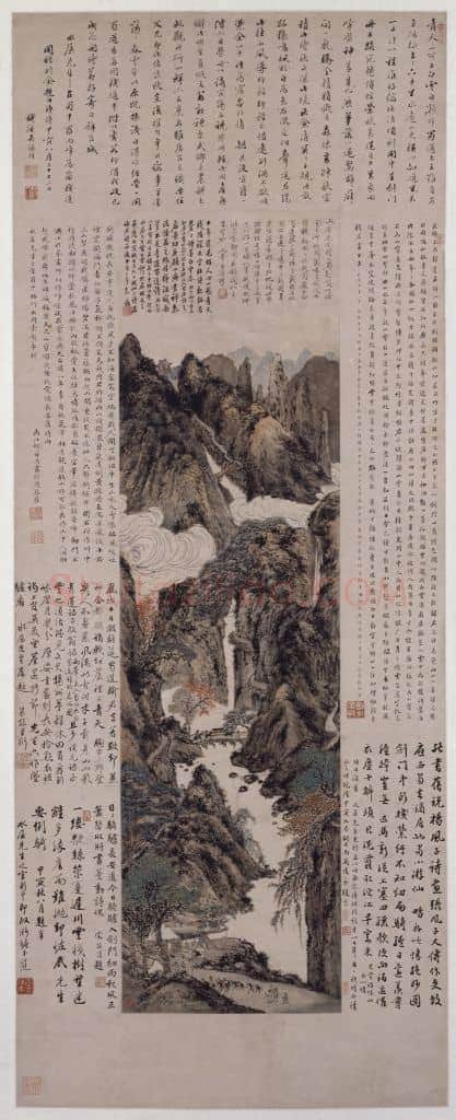 罗聘剑阁图轴 | 故宫绘画藏品