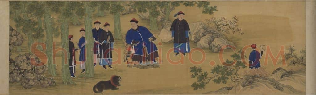 亲藩围猎图卷 | 故宫绘画藏品