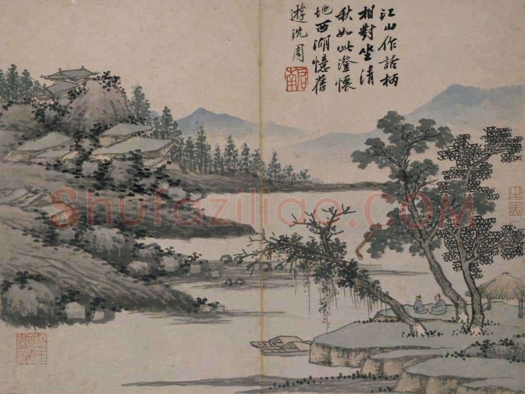 沈周卧游图册 | 故宫绘画藏品