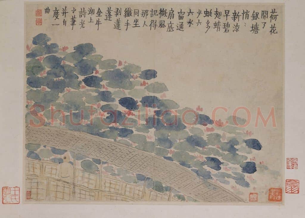 金农人物山水图册 | 故宫绘画藏品