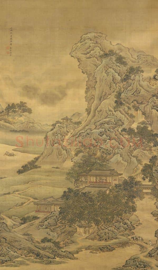 袁耀山雨欲来图轴 | 故宫绘画藏品