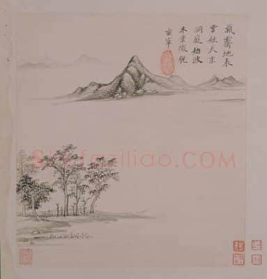 董其昌山水图册 | 故宫绘画藏品