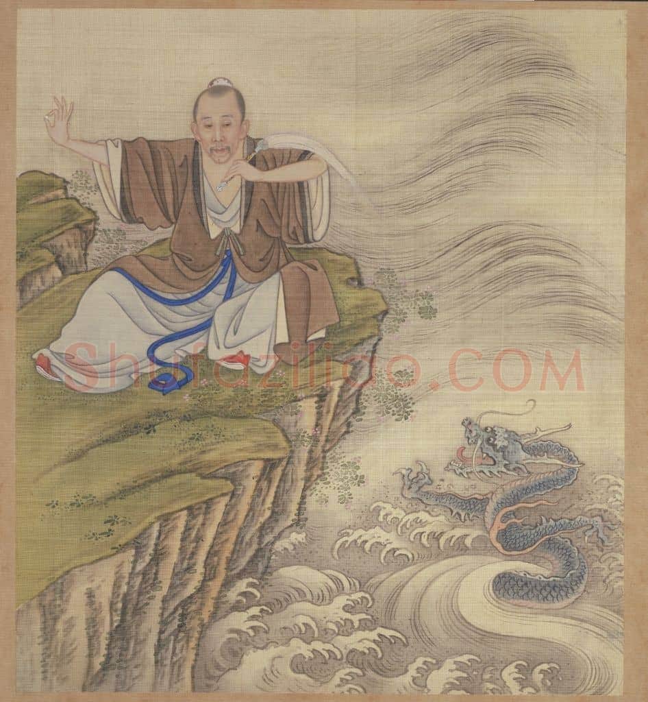 雍正帝行乐图·道装像册页 | 故宫绘画藏品