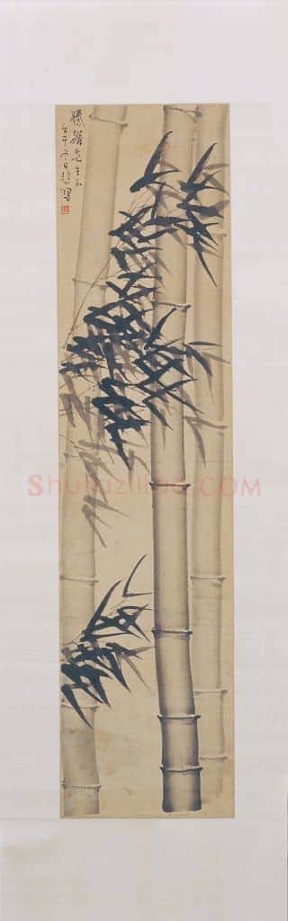 徐悲鸿风竹图轴 | 故宫绘画藏品