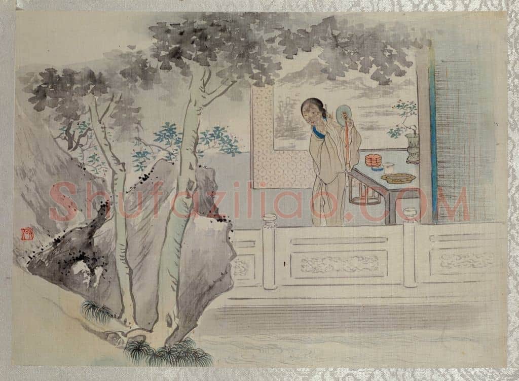 费丹旭十二金钗图册 | 故宫绘画藏品