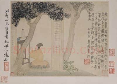 金农人物山水图册 | 故宫绘画藏品