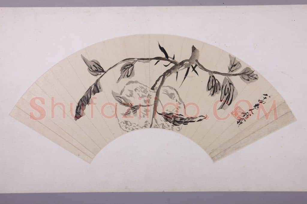 钱载花果图扇页 | 故宫绘画藏品