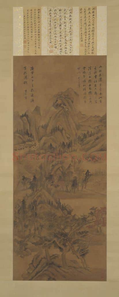董其昌林和靖诗意轴 | 故宫绘画藏品