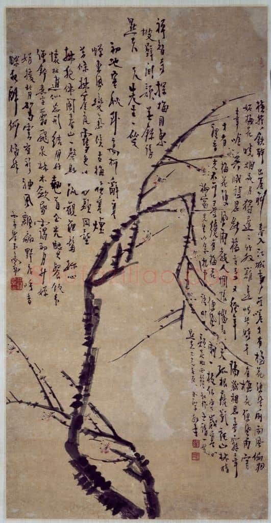 高翔梅花图轴 | 故宫绘画藏品