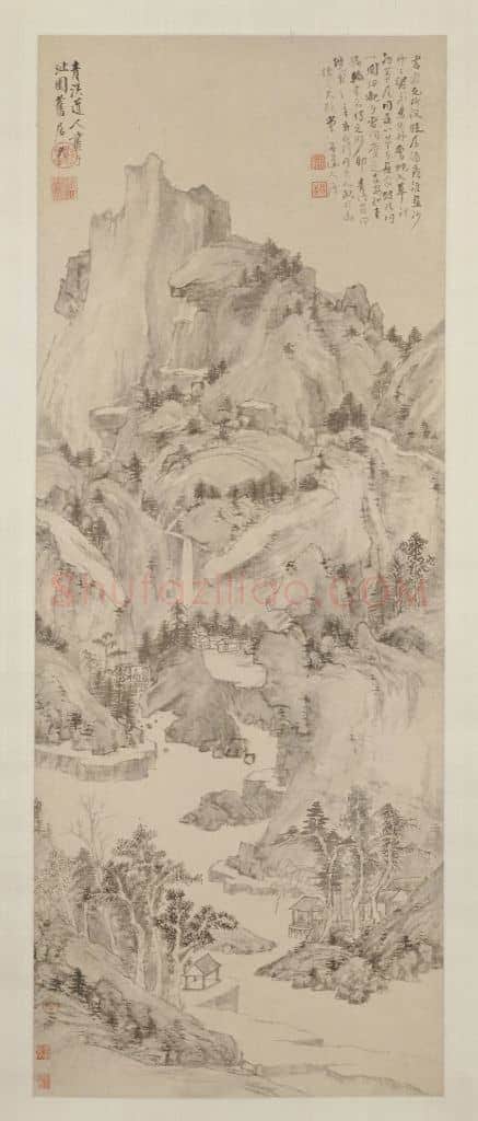 程正揆山水图轴 | 故宫绘画藏品