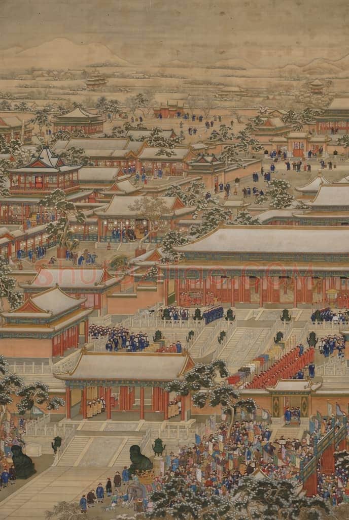 万国来朝图轴 | 故宫绘画藏品