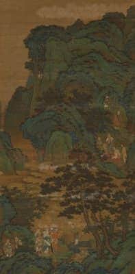 商山四皓图轴 | 故宫绘画藏品