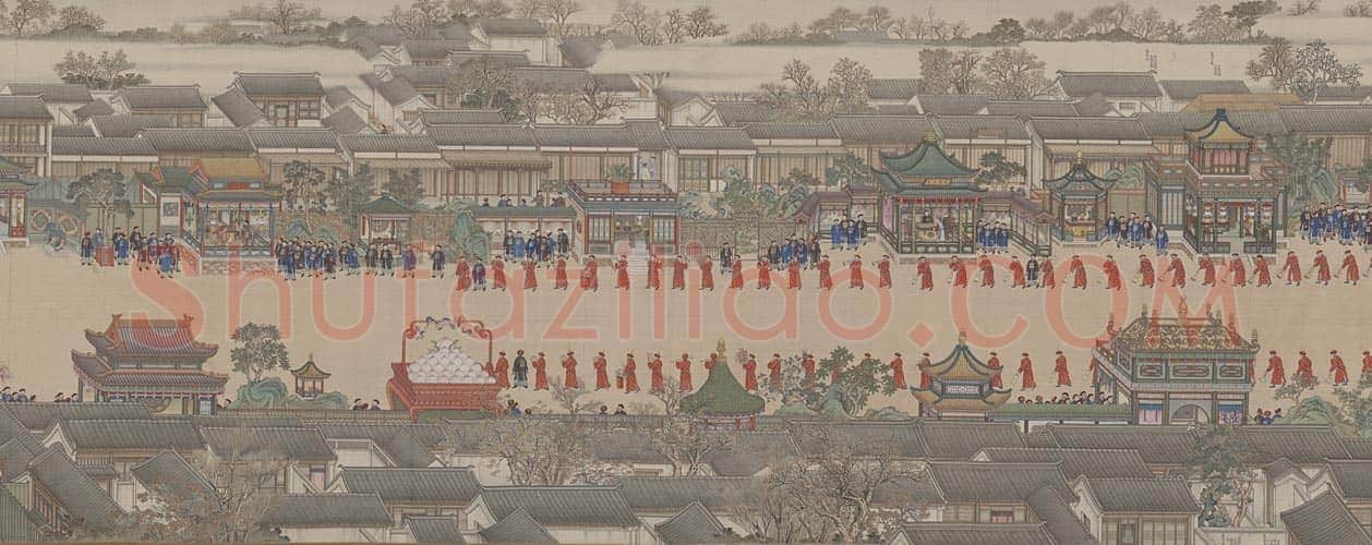 崇庆皇太后万寿庆典 | 故宫绘画藏品