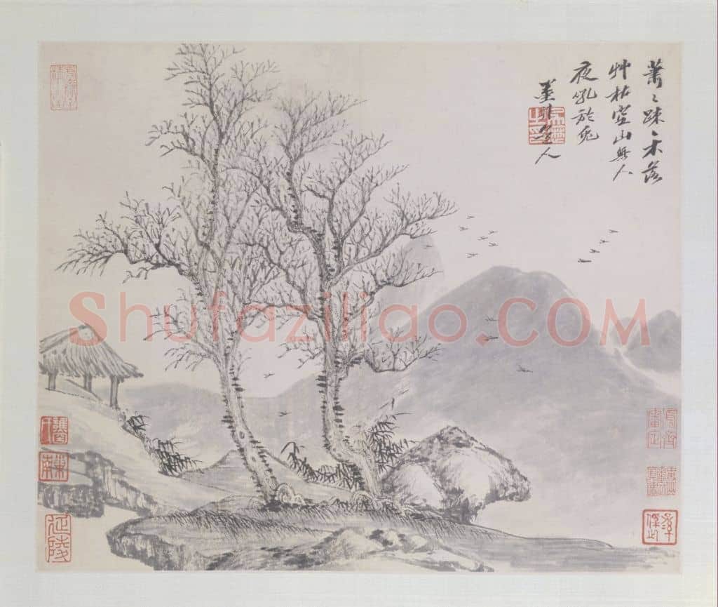 吴历山水图册 | 故宫绘画藏品