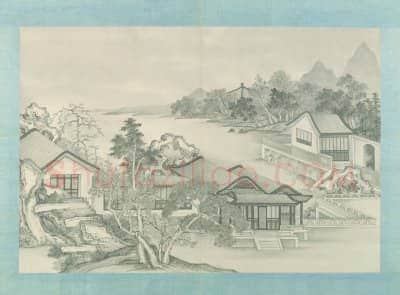 谢遂楼阁图册 | 故宫绘画藏品