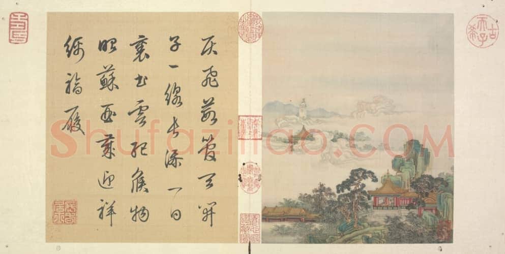 陈枚山水楼阁图册 | 故宫绘画藏品