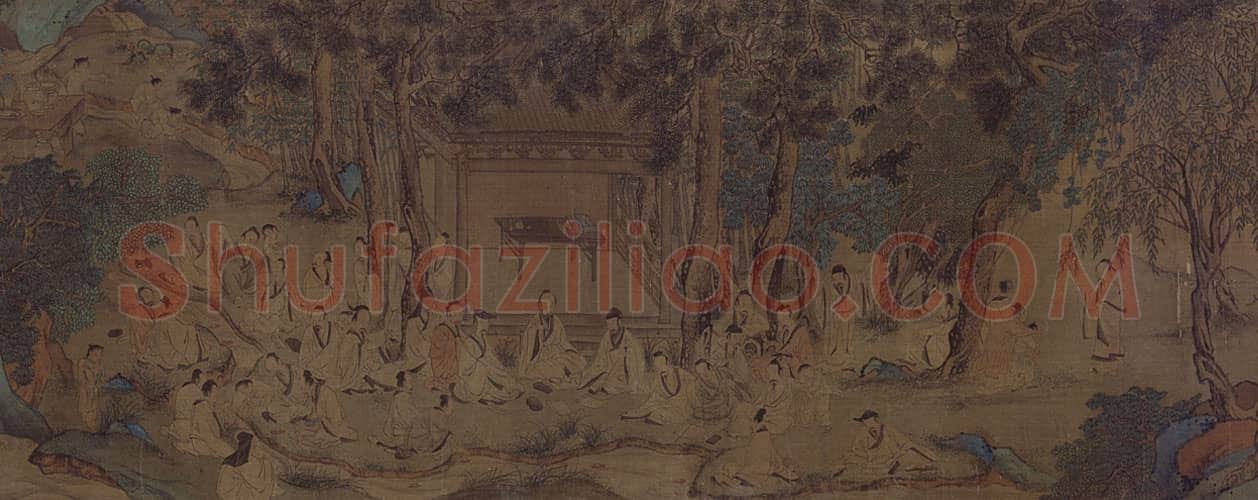 沈时兰亭修褉图卷 | 故宫绘画藏品