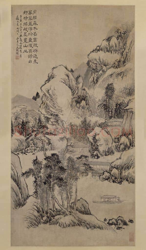 高翔山水图轴 | 故宫绘画藏品