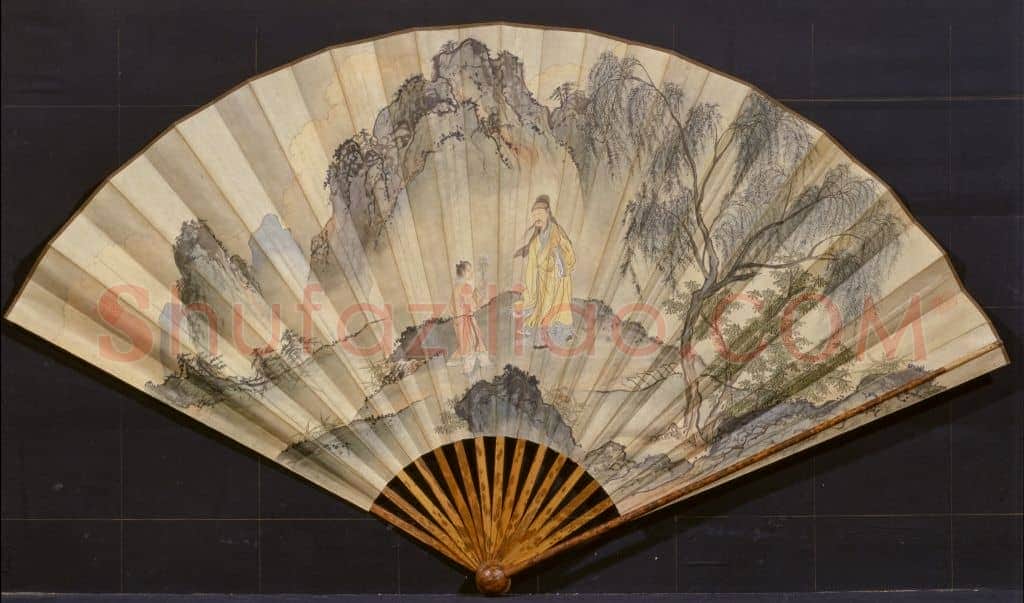 山水人物扇 | 故宫绘画藏品