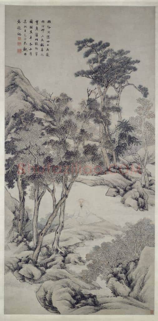 华冠、张赐宁西溪渔隐图轴 | 故宫绘画藏品
