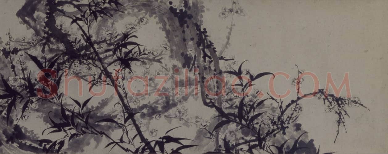 石涛梅竹图卷 | 故宫绘画藏品