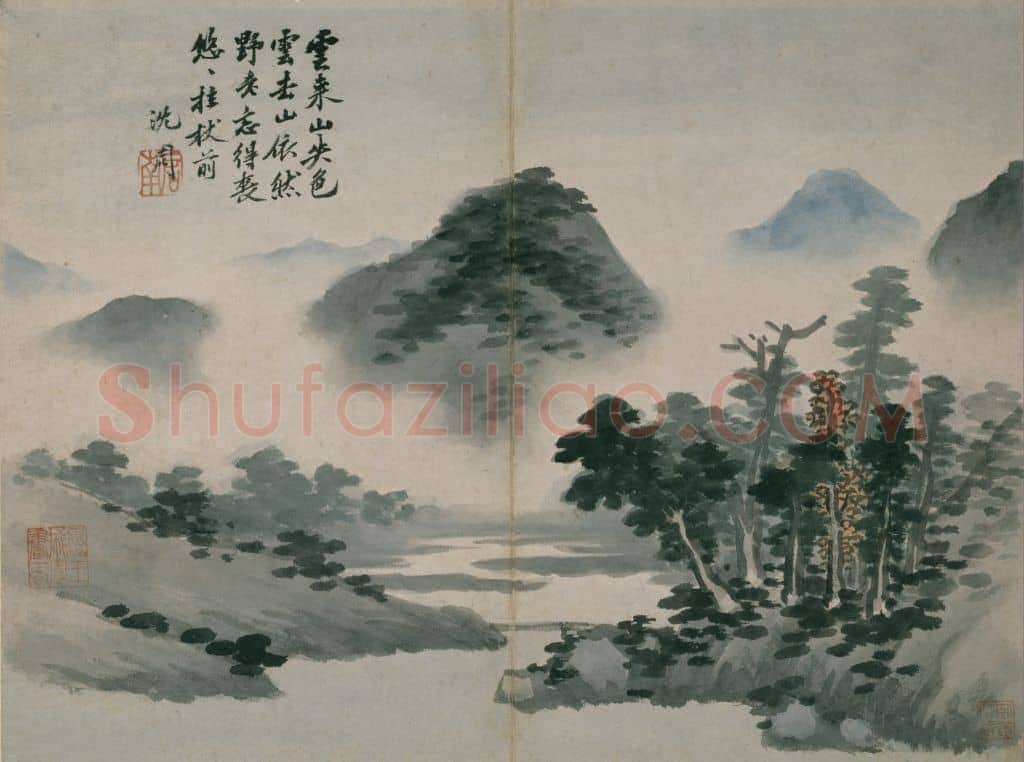 沈周卧游图册 | 故宫绘画藏品
