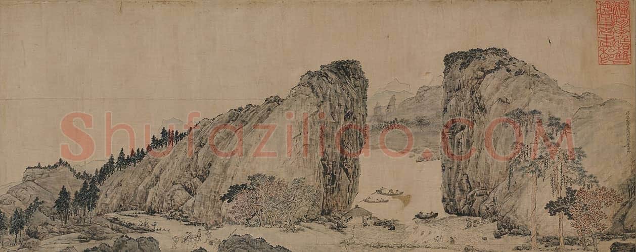 叶澄雁荡山图卷 | 故宫绘画藏品