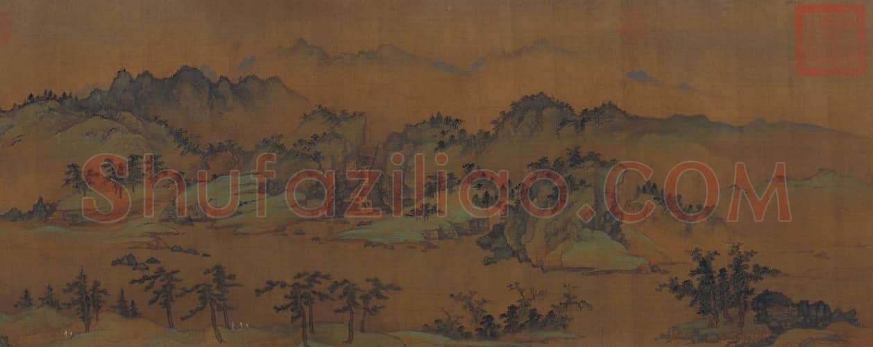 商琦春山图卷 | 故宫绘画藏品