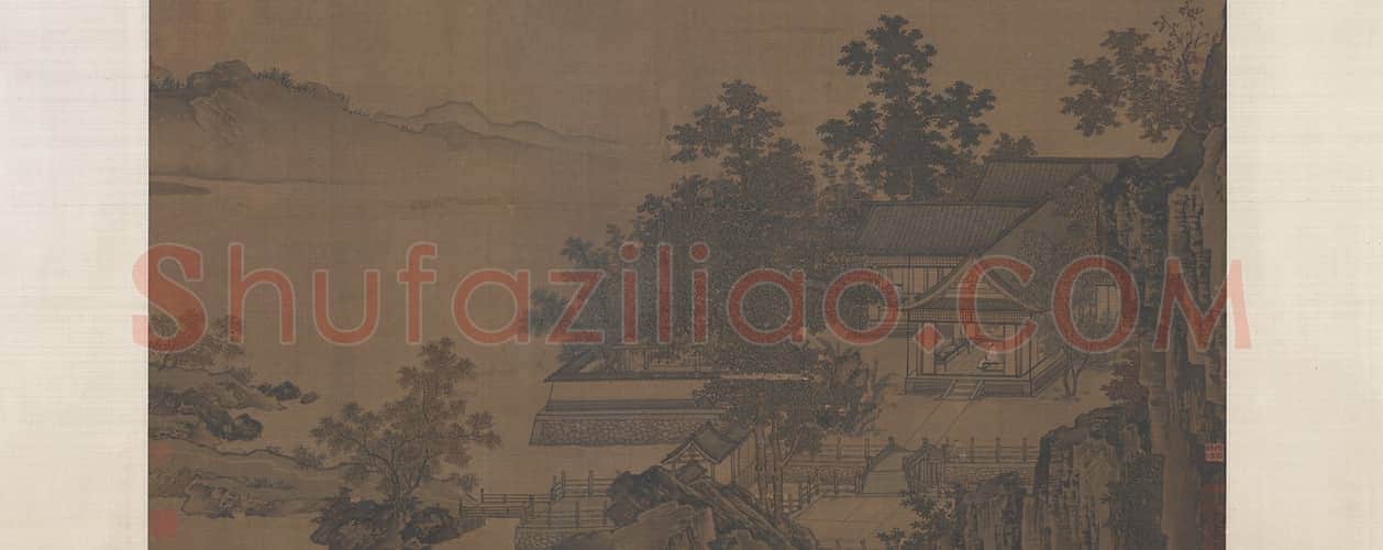 刘松年四景山水图卷 | 故宫绘画藏品