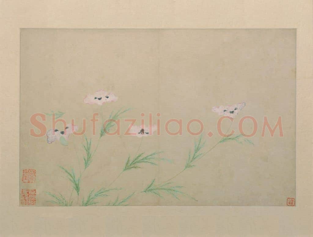文俶花卉图册 | 故宫绘画藏品